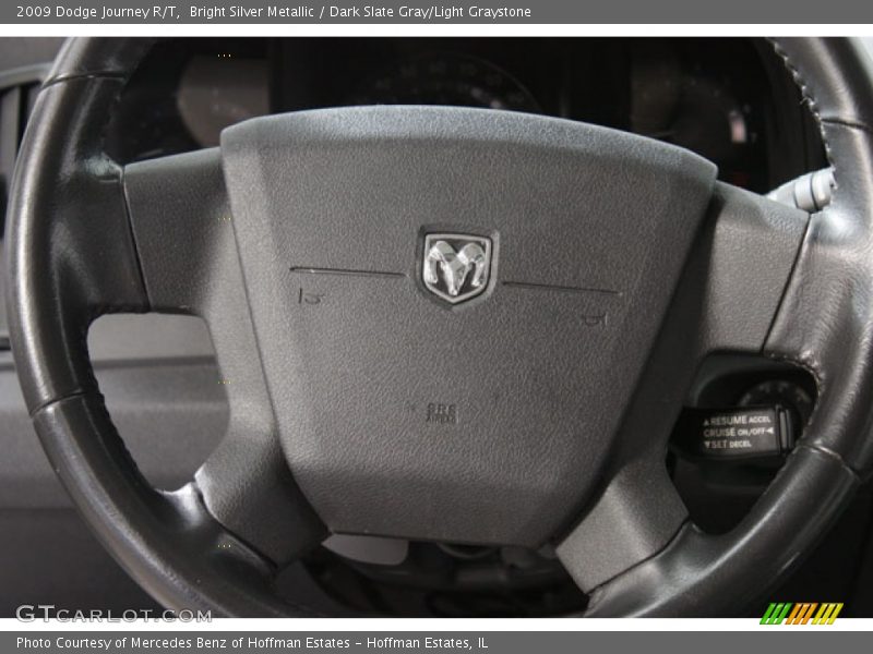Bright Silver Metallic / Dark Slate Gray/Light Graystone 2009 Dodge Journey R/T