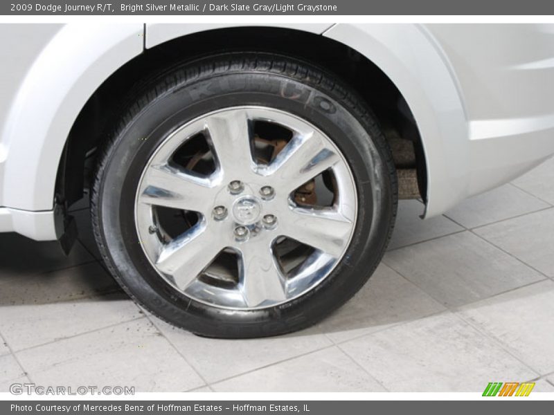 Bright Silver Metallic / Dark Slate Gray/Light Graystone 2009 Dodge Journey R/T