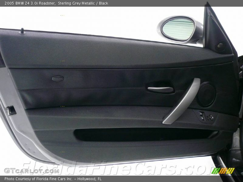 Sterling Grey Metallic / Black 2005 BMW Z4 3.0i Roadster