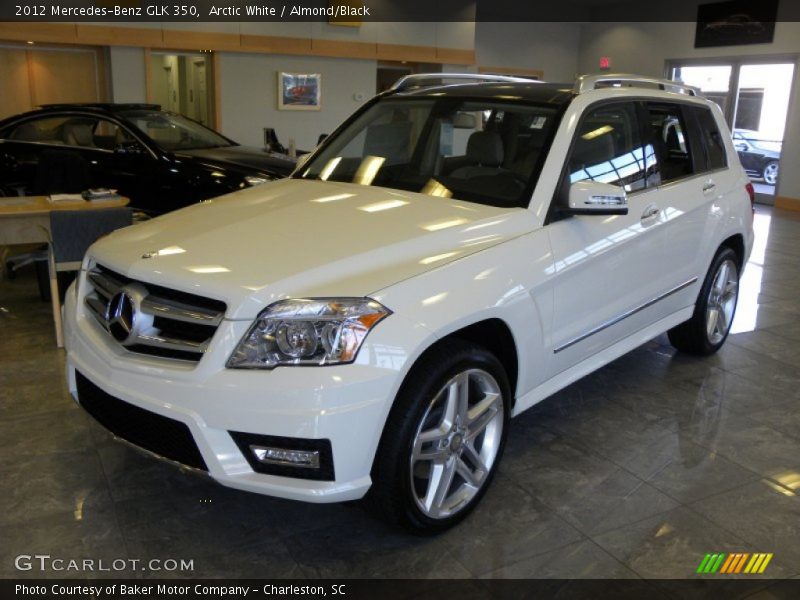 Arctic White / Almond/Black 2012 Mercedes-Benz GLK 350