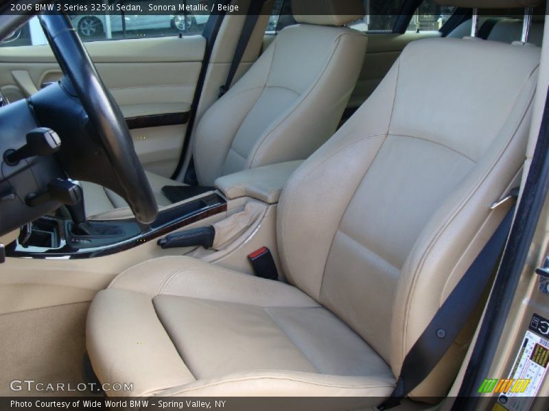  2006 3 Series 325xi Sedan Beige Interior