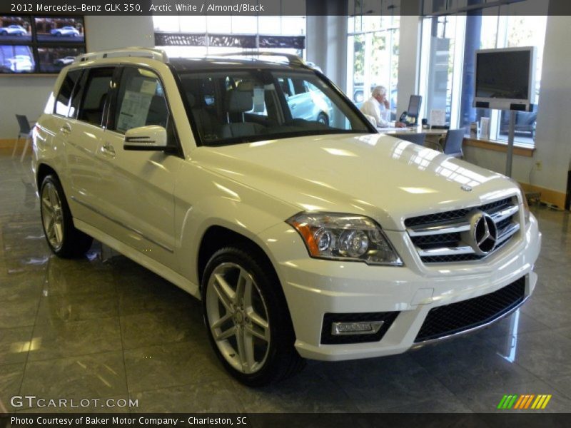 Arctic White / Almond/Black 2012 Mercedes-Benz GLK 350