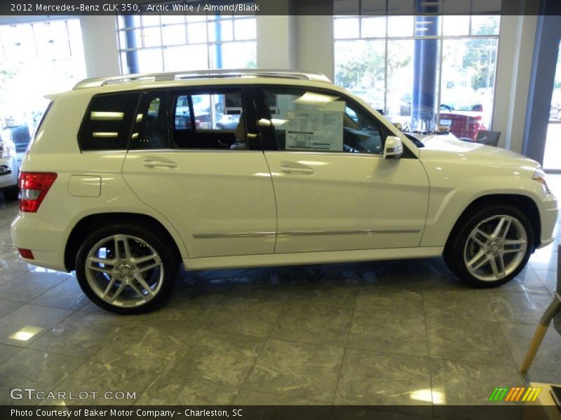 Arctic White / Almond/Black 2012 Mercedes-Benz GLK 350