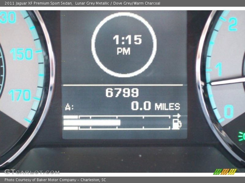 Lunar Grey Metallic / Dove Grey/Warm Charcoal 2011 Jaguar XF Premium Sport Sedan