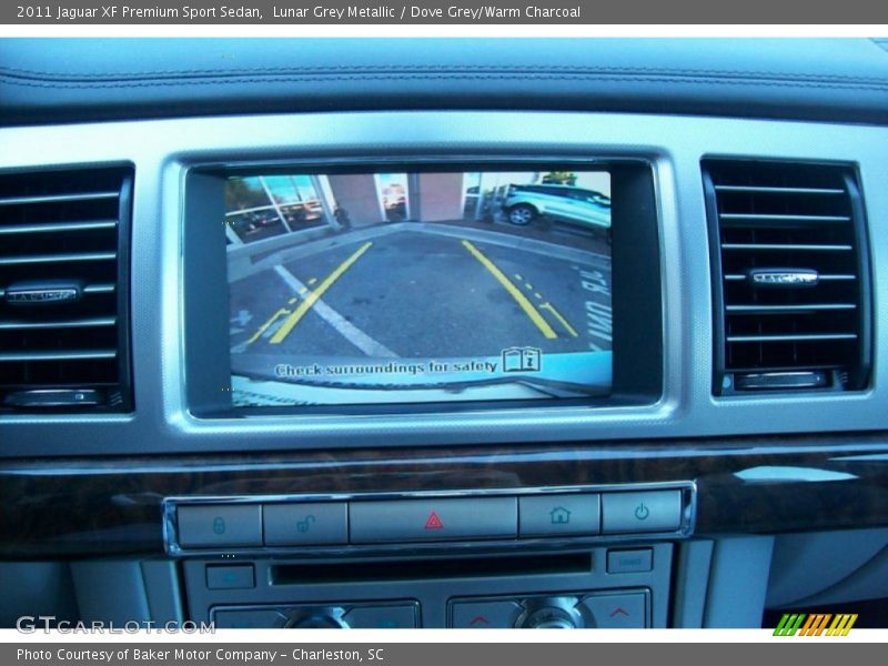 Lunar Grey Metallic / Dove Grey/Warm Charcoal 2011 Jaguar XF Premium Sport Sedan