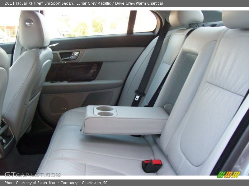 Lunar Grey Metallic / Dove Grey/Warm Charcoal 2011 Jaguar XF Premium Sport Sedan