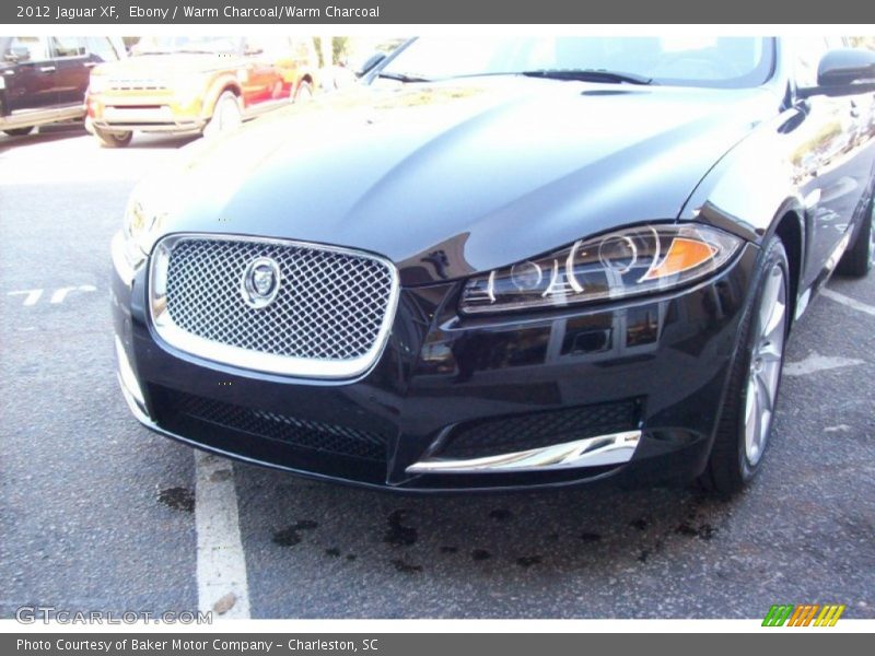 Ebony / Warm Charcoal/Warm Charcoal 2012 Jaguar XF