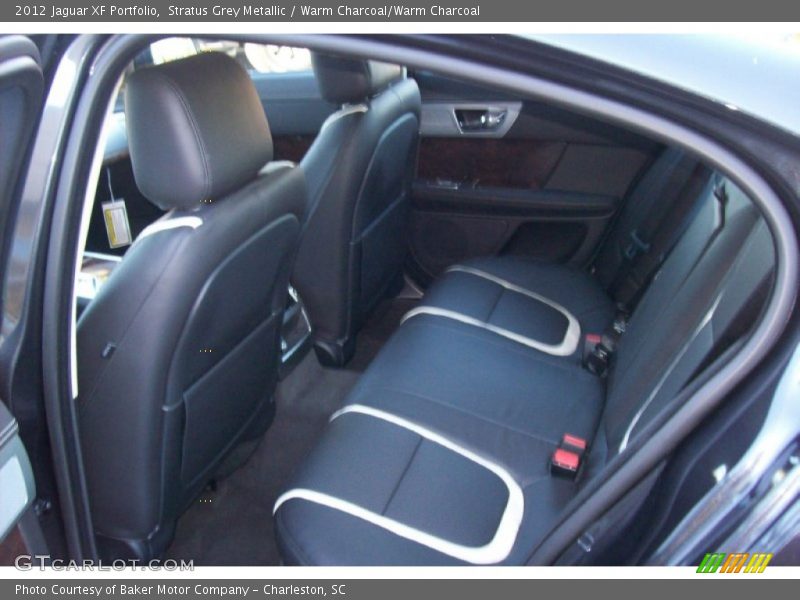 Stratus Grey Metallic / Warm Charcoal/Warm Charcoal 2012 Jaguar XF Portfolio