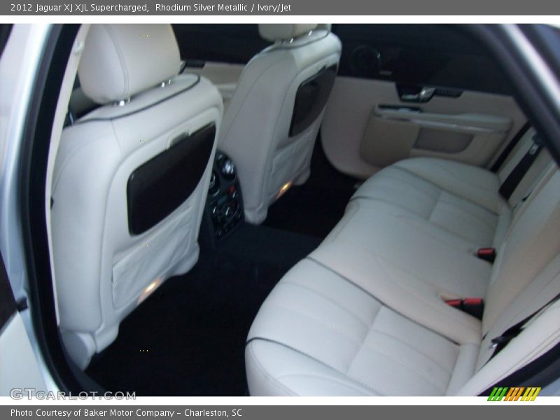 Rhodium Silver Metallic / Ivory/Jet 2012 Jaguar XJ XJL Supercharged