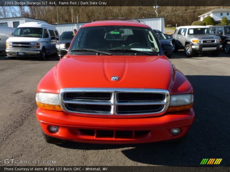 Flame Red / Dark Slate Gray 2003 Dodge Durango SLT 4x4