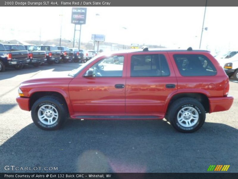 Flame Red / Dark Slate Gray 2003 Dodge Durango SLT 4x4