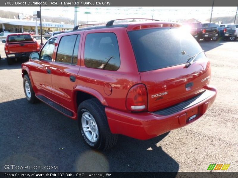 Flame Red / Dark Slate Gray 2003 Dodge Durango SLT 4x4