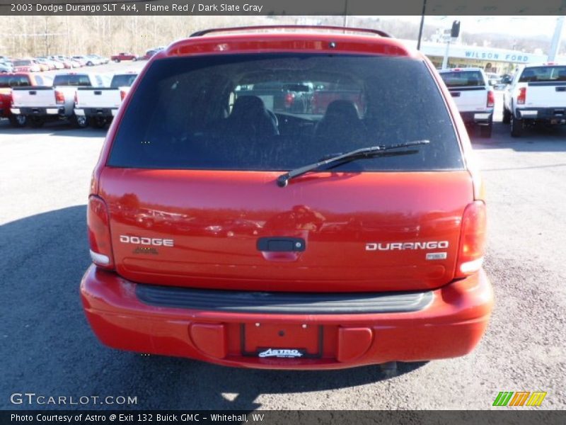 Flame Red / Dark Slate Gray 2003 Dodge Durango SLT 4x4