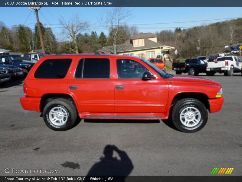 Flame Red / Dark Slate Gray 2003 Dodge Durango SLT 4x4