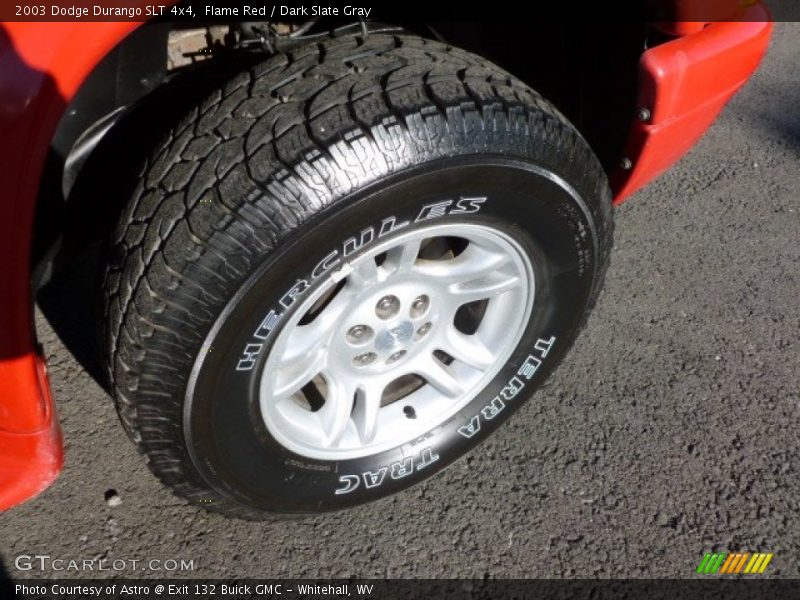 Flame Red / Dark Slate Gray 2003 Dodge Durango SLT 4x4