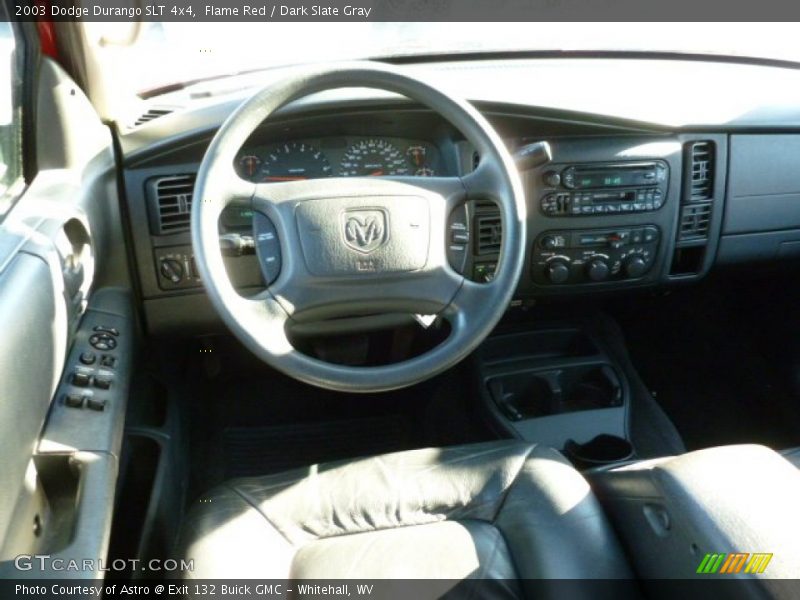 Flame Red / Dark Slate Gray 2003 Dodge Durango SLT 4x4