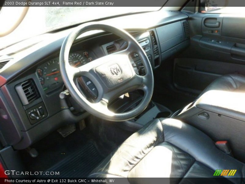 Flame Red / Dark Slate Gray 2003 Dodge Durango SLT 4x4