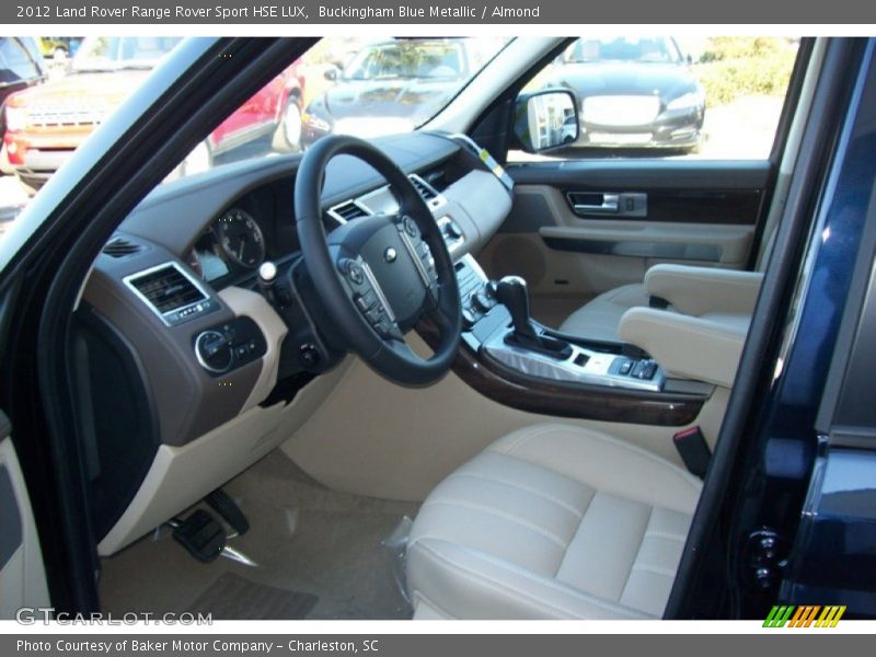 Buckingham Blue Metallic / Almond 2012 Land Rover Range Rover Sport HSE LUX