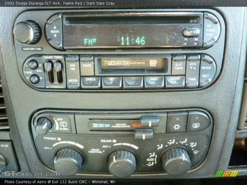 Flame Red / Dark Slate Gray 2003 Dodge Durango SLT 4x4