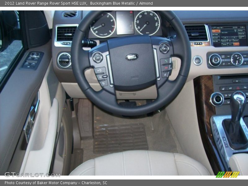 Buckingham Blue Metallic / Almond 2012 Land Rover Range Rover Sport HSE LUX