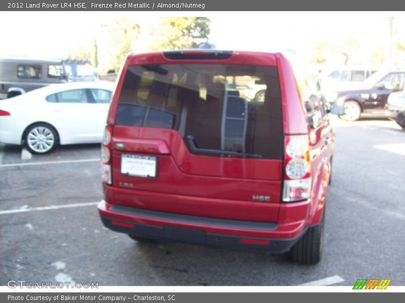 Firenze Red Metallic / Almond/Nutmeg 2012 Land Rover LR4 HSE