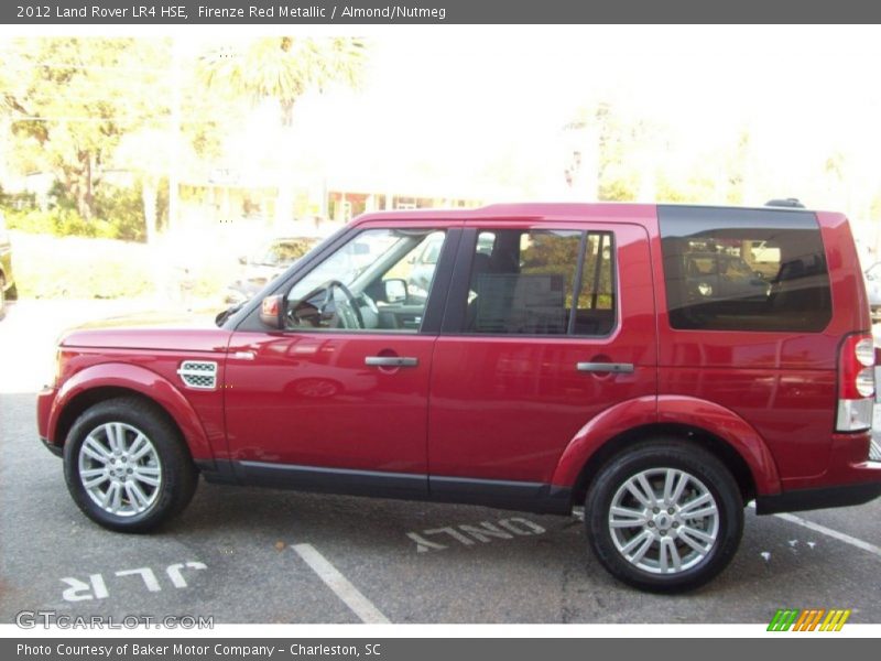 Firenze Red Metallic / Almond/Nutmeg 2012 Land Rover LR4 HSE