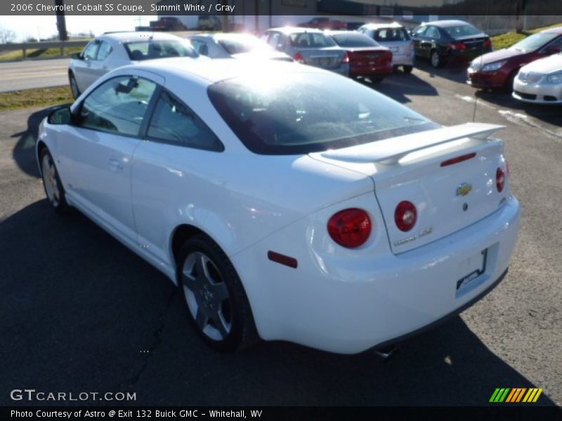 Summit White / Gray 2006 Chevrolet Cobalt SS Coupe