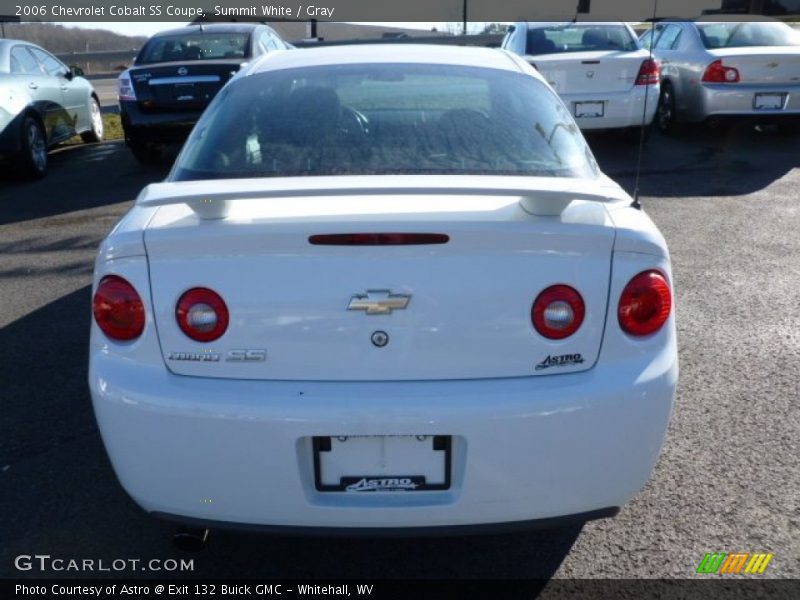 Summit White / Gray 2006 Chevrolet Cobalt SS Coupe