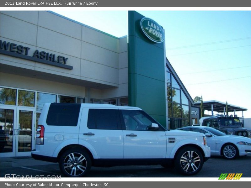 Fuji White / Ebony 2012 Land Rover LR4 HSE LUX
