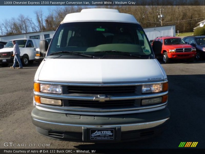 Summit White / Medium Gray 1999 Chevrolet Express 1500 Passenger Conversion Van