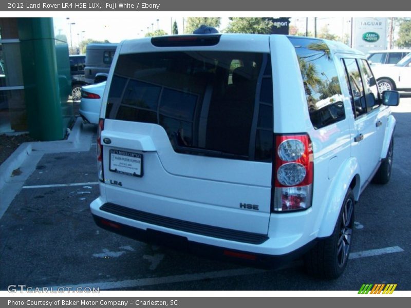 Fuji White / Ebony 2012 Land Rover LR4 HSE LUX