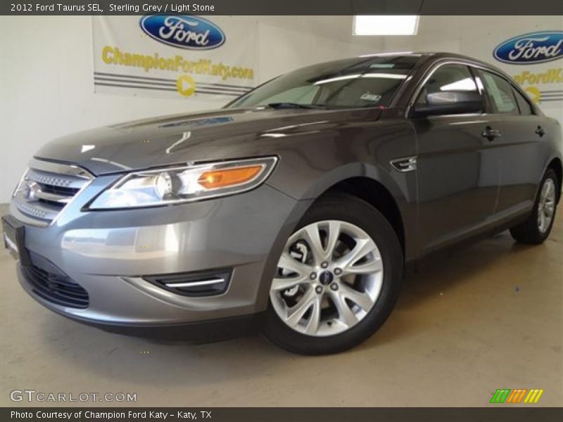 Sterling Grey / Light Stone 2012 Ford Taurus SEL