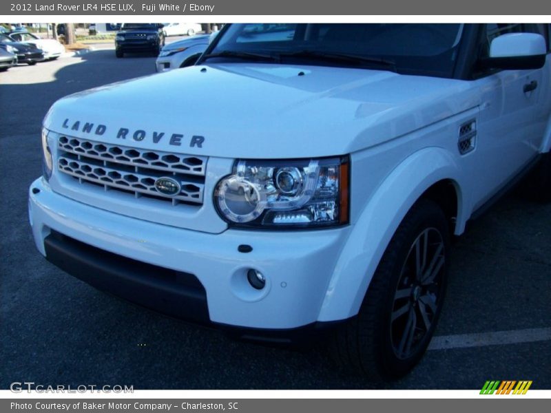 Fuji White / Ebony 2012 Land Rover LR4 HSE LUX