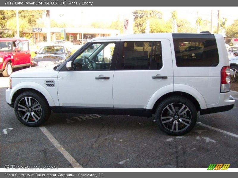 Fuji White / Ebony 2012 Land Rover LR4 HSE LUX
