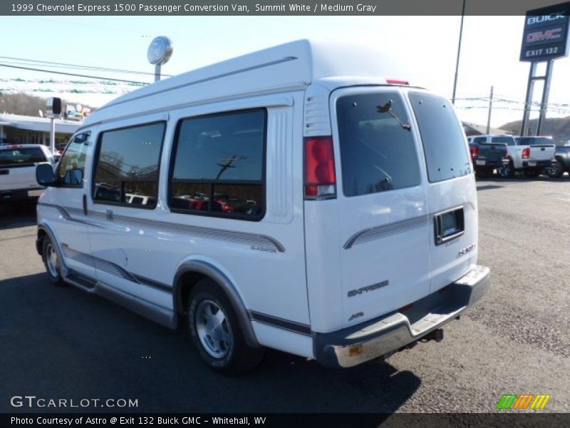 Summit White / Medium Gray 1999 Chevrolet Express 1500 Passenger Conversion Van