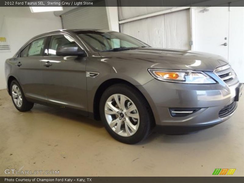 Sterling Grey / Light Stone 2012 Ford Taurus SEL