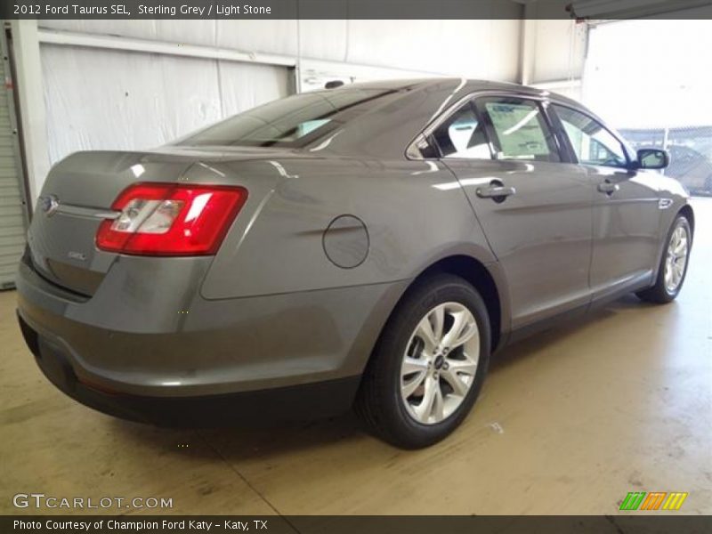 Sterling Grey / Light Stone 2012 Ford Taurus SEL