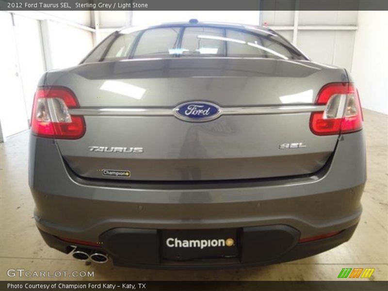 Sterling Grey / Light Stone 2012 Ford Taurus SEL