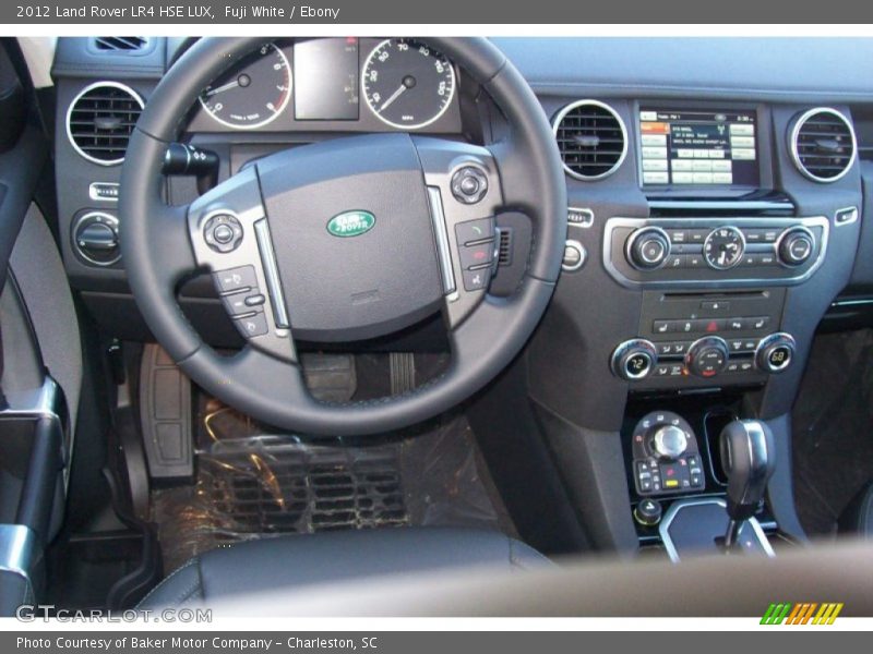 Fuji White / Ebony 2012 Land Rover LR4 HSE LUX