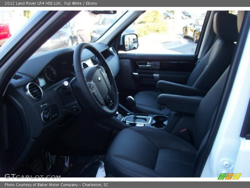 Fuji White / Ebony 2012 Land Rover LR4 HSE LUX