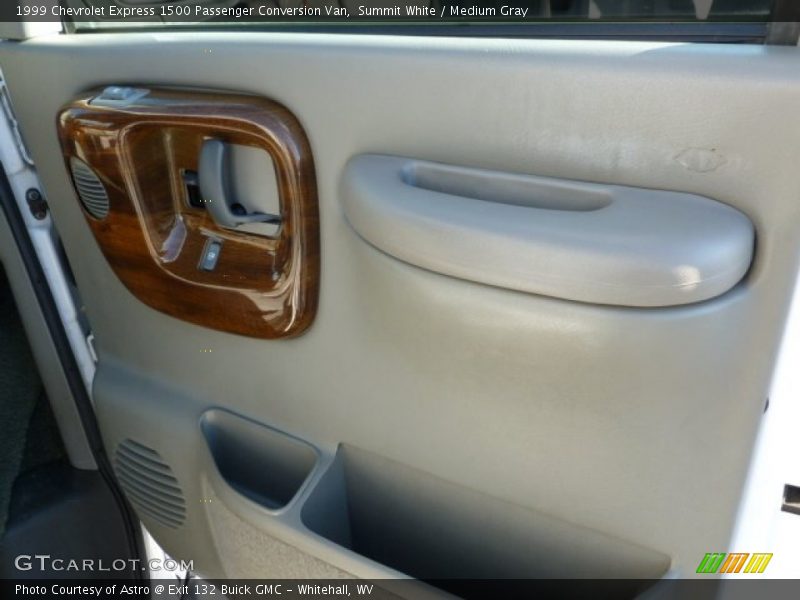 Summit White / Medium Gray 1999 Chevrolet Express 1500 Passenger Conversion Van