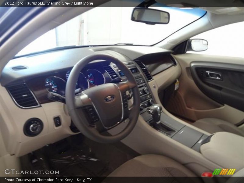 Sterling Grey / Light Stone 2012 Ford Taurus SEL