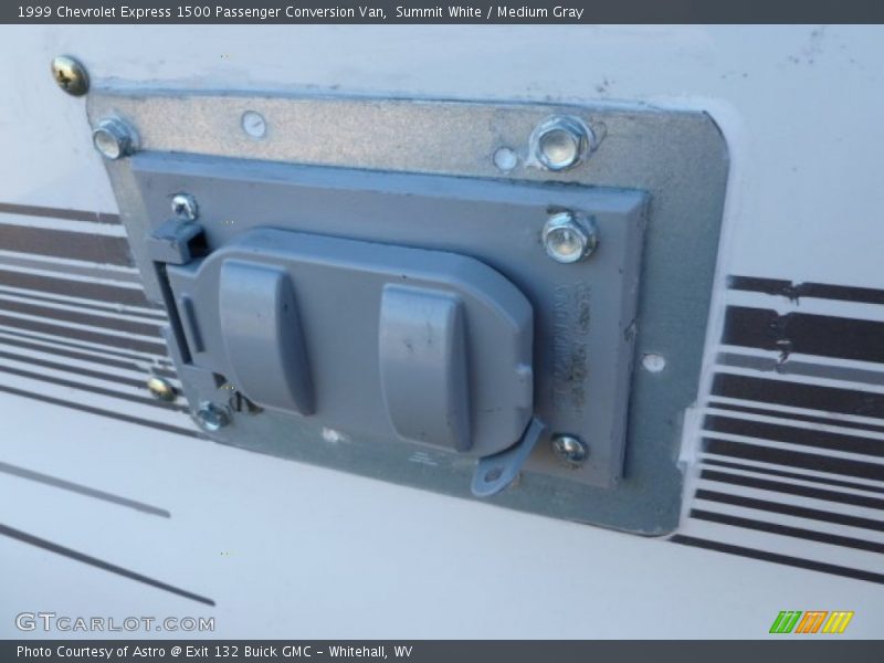 Summit White / Medium Gray 1999 Chevrolet Express 1500 Passenger Conversion Van