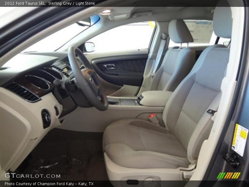 Sterling Grey / Light Stone 2012 Ford Taurus SEL