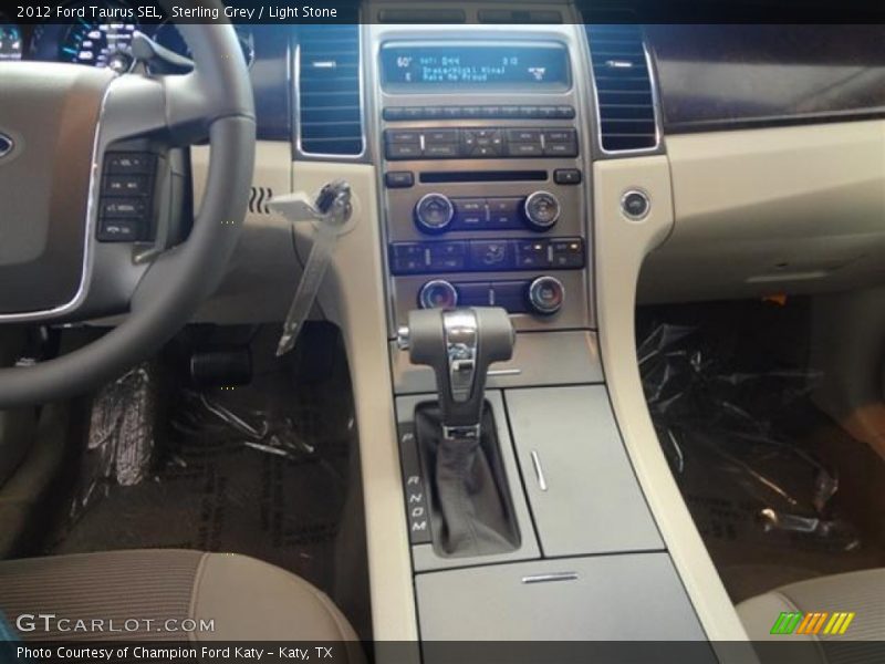 Sterling Grey / Light Stone 2012 Ford Taurus SEL