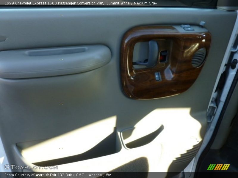 Summit White / Medium Gray 1999 Chevrolet Express 1500 Passenger Conversion Van