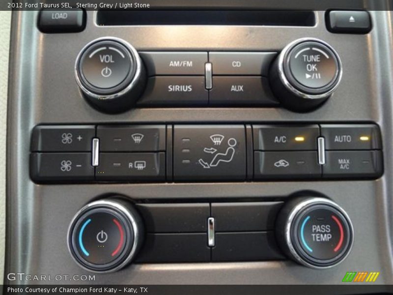 Sterling Grey / Light Stone 2012 Ford Taurus SEL