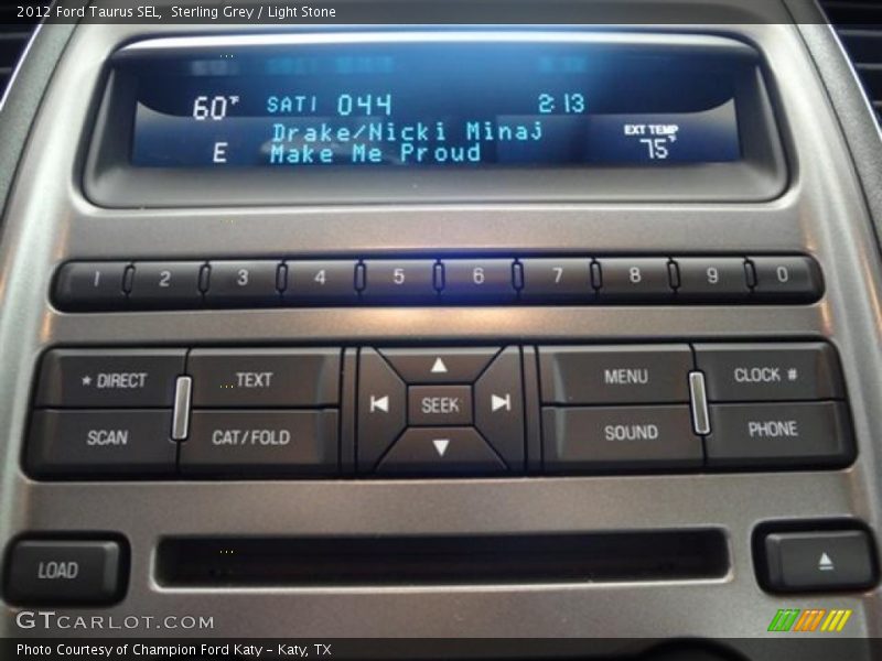 Sterling Grey / Light Stone 2012 Ford Taurus SEL