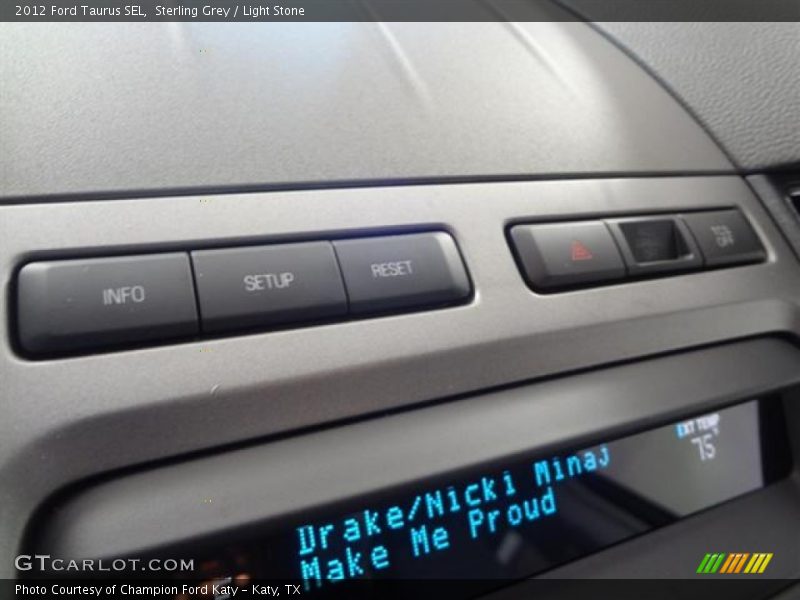 Sterling Grey / Light Stone 2012 Ford Taurus SEL