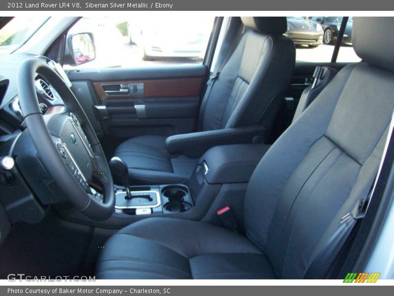 Siberian Silver Metallic / Ebony 2012 Land Rover LR4 V8